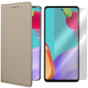 Etui Do Samsung Galaxy A52 5g Case Magnet + Szkło