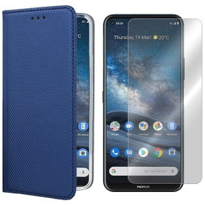 Etui Do Nokia 8.3 5g Pokrowiec Case Magnet + Szkło