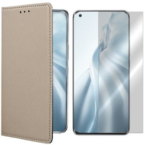 Etui Do Xiaomi Mi 11 Pokrowiec Case Magnet + Szkło