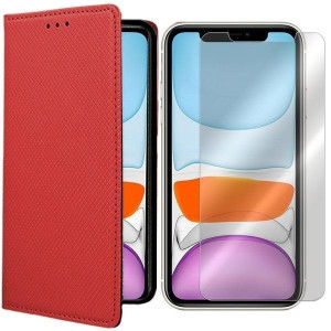 Etui Do Iphone 11 Pokrowiec Futerał Magnet + Szkło