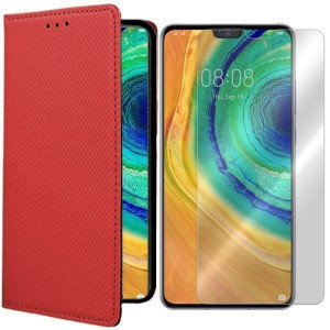 Etui Do Huawei Mate 30 Pokrowiec Magnet + Szkło 9h