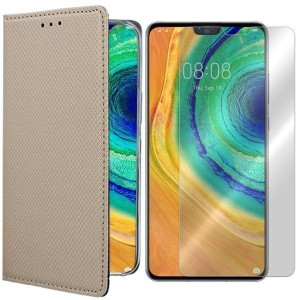 Etui Do Huawei Mate 30 Pokrowiec Magnet + Szkło 9h