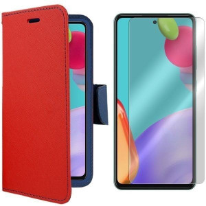 Etui Do Samsung Galaxy A52 5g Kabura Fancy + Szkło