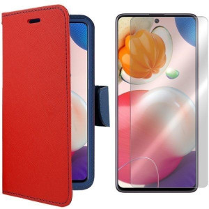 Etui Do Samsung Galaxy A72 5g Kabura Fancy + Szkło
