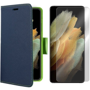 Etui Do Samsung Galaxy S21 Ultra Fancy + Szkło 9h
