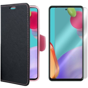 Etui Do Samsung Galaxy A52 5g Kabura Fancy + Szkło