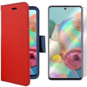 Etui Do Samsung Galaxy A71 5g Sm-a716 Fancy +szkło