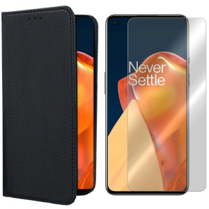 Etui Do Oneplus 9 Pokrowiec Case Magnet + Szkło 9h