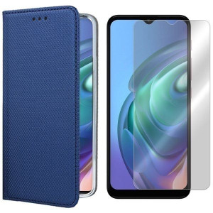Etui Do Motorola Moto G20 Pokrowiec Magnet + Szkło