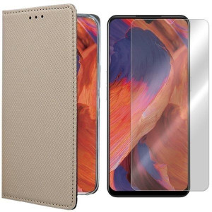 Etui Do Oppo A73 Pokrowiec Case Magnet + Szkło 9h