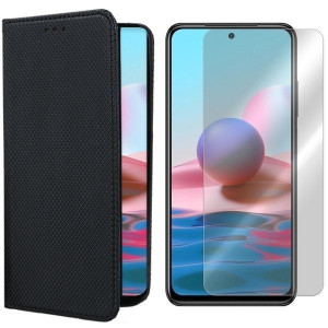 Etui Do Xiaomi Redmi Note 10 Case Magnet +szkło 9h