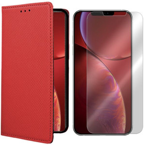 Etui Do Iphone 13 Mini Pokrowiec Magnet + Szkło 9h