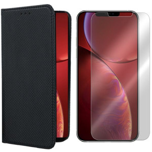 Etui Do Iphone 13 Mini Pokrowiec Magnet + Szkło 9h