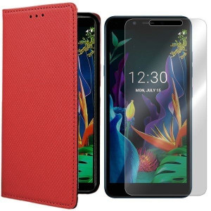 Etui Do Lg K20 2019 Pokrowiec Kabura Magnet +szkło