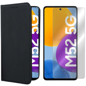 Etui Do Sam Galaxy M52 5g Sm-m526 Magnet + Szkło