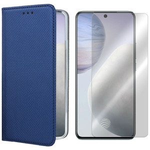 Etui Do Vivo X60 Futerał Case Magnet + Szkło 9h