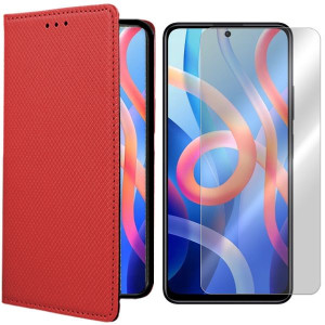 Etui Do Xiaomi Redmi Note 11 5g Magnet + Szkło 9h