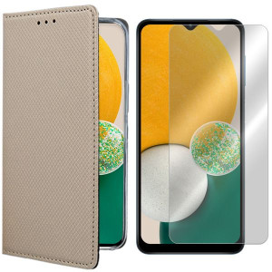 Etui Do Samsung Galaxy A13 4g Magnet + Szkło 9h