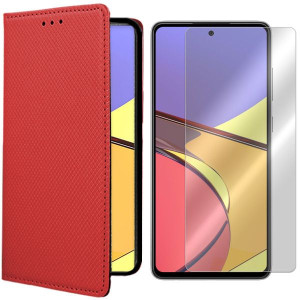 Etui Do Samsung Galaxy A73 5g Magnet + Szkło 9h