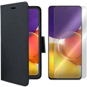 Etui Do Samsung Galaxy A82 Pokrowiec Fancy + Szkło