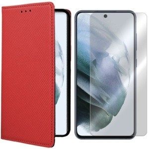 Etui Do Samsung Galaxy S21 Fe Case Magnet + Szkło