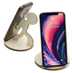 Podstawka Na Telefon Sklejka Statyw Stojak