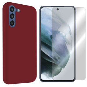 Etui Do Samsung Galaxy S21 Fe Velvet + Szkło 9h