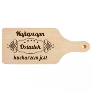 Deska do krojenia najlepszym kucharzem dziadek