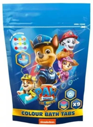 Psi Patrol Movie pastylki barwiące do kąpieli