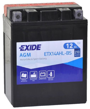 Akumulator Exide Etx14ahl-bs Yb14l-a2 Yb14l-b2 Agm