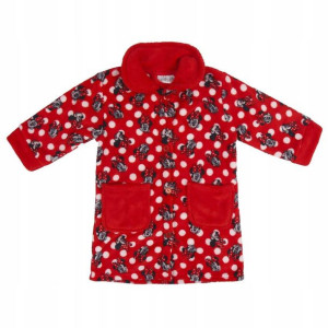 Myszka Minnie Koszula nocna Szlafrok CORALOWY r.80