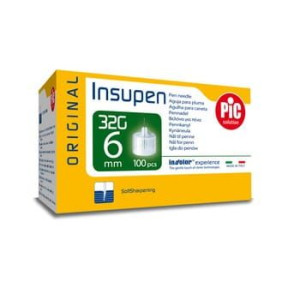 Igły do insuliny penów INSUPEN 32G 0,23x6mm 100szt