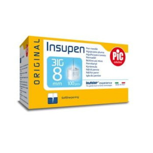 Igły do insuliny penów INSUPEN 31G 0,25x8mm 100szt