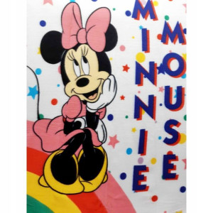 Myszka Minnie Koc polarowy Narzuta Minnie 140 x100