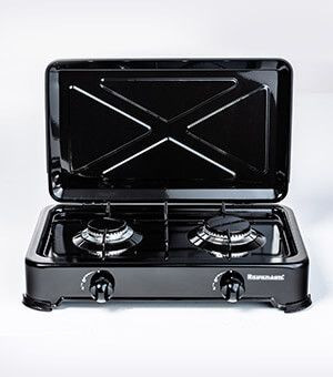 Kuchenka Ravanson K-02TB (Płyta gazowa  2 pola grzejne)