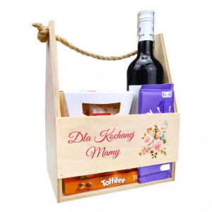 Nosidło na prezent dla Kochanej mamy kwiaty