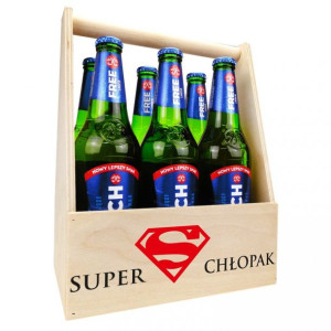 Skrzynka na piwo Super chłopak