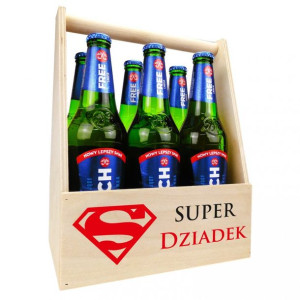 Skrzynka na piwo Super Dziadek