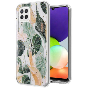 Etui Do Samsung Galaxy A22 4g Obudowa Gold Trendy