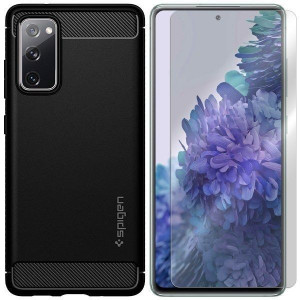 Etui Do Samsung Galaxy S20 Fe Spigen Armor + Szkło