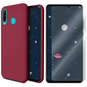 Etui Do Huawei P30 Lite Pokrowiec Style + Szkło 9h