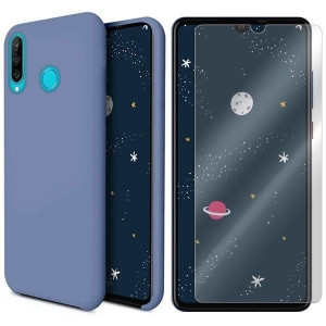 Etui Do Huawei P30 Lite Pokrowiec Style + Szkło 9h
