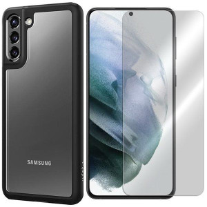 Etui Spigen Hybrid Do Samsung Galaxy S21 + Szkło