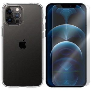 Etui Spigen Liquid Crystal Do Iphone 12 Pro +szkło
