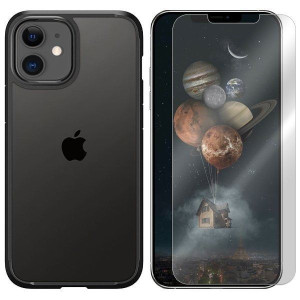 Etui Spigen Ultra Hybrid Do Iphone 12 Case + Szkło