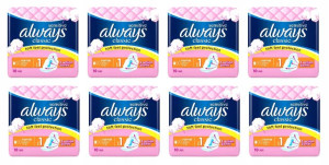 Podpaski higieniczne Always Classic Sensitive Normal 80 szt ze skrzydełkami