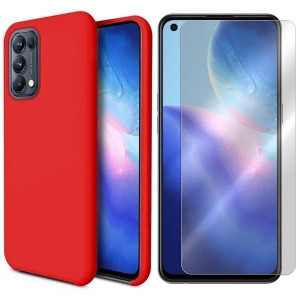 Etui Do Oppo Reno 5 4g Pokrowiec Style + Szkło 9h