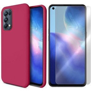 Etui Do Oppo Reno 5 5g Pokrowiec Style + Szkło 9h