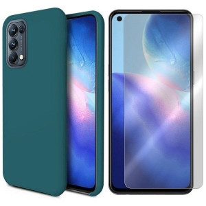 Etui Do Oppo Reno 5 4g Pokrowiec Style + Szkło 9h