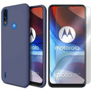 Etui Do Motorola Moto E7 Power Style + Szkło 9h